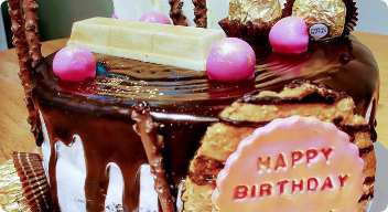 Baking with chocolate