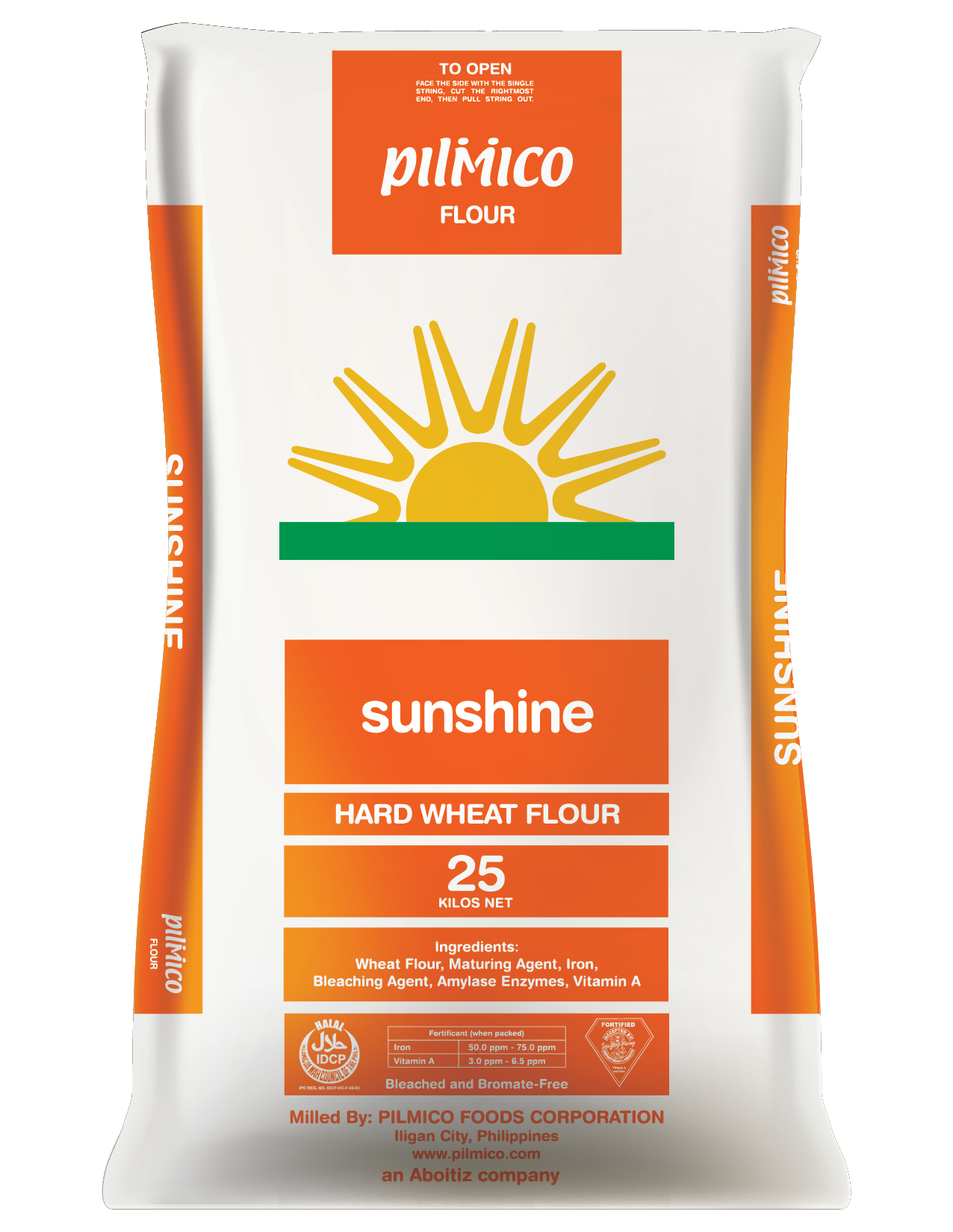 Pilmico Flour Sack 2018 - Sunshine Hard Wheat Flour 25kg