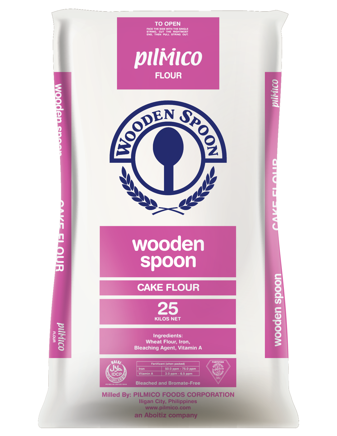Pilmico Flour Sack 2018 - Wooden Spoon Cake Flour 25kg