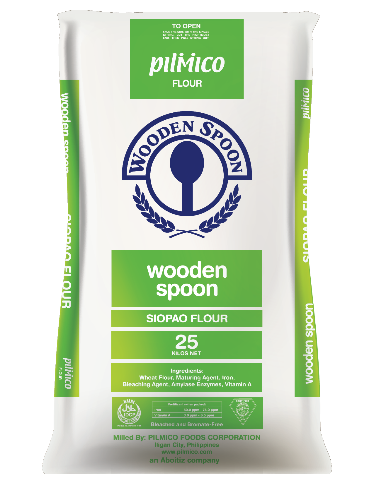 Pilmico Flour Sack 2018 - Wooden Spoon Siopao Flour 25kg