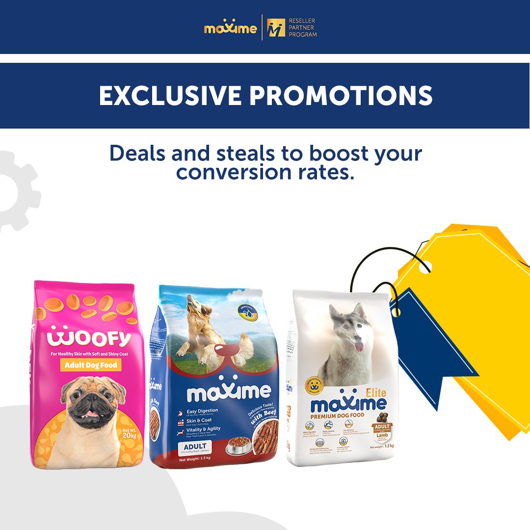 maxime reseller exclusive promotions