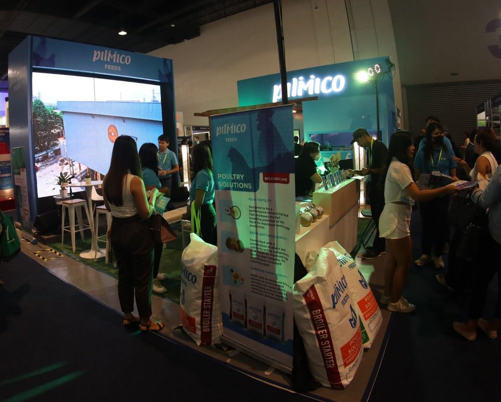 Pilmico booth at the 2023 Philippines Poultry Show