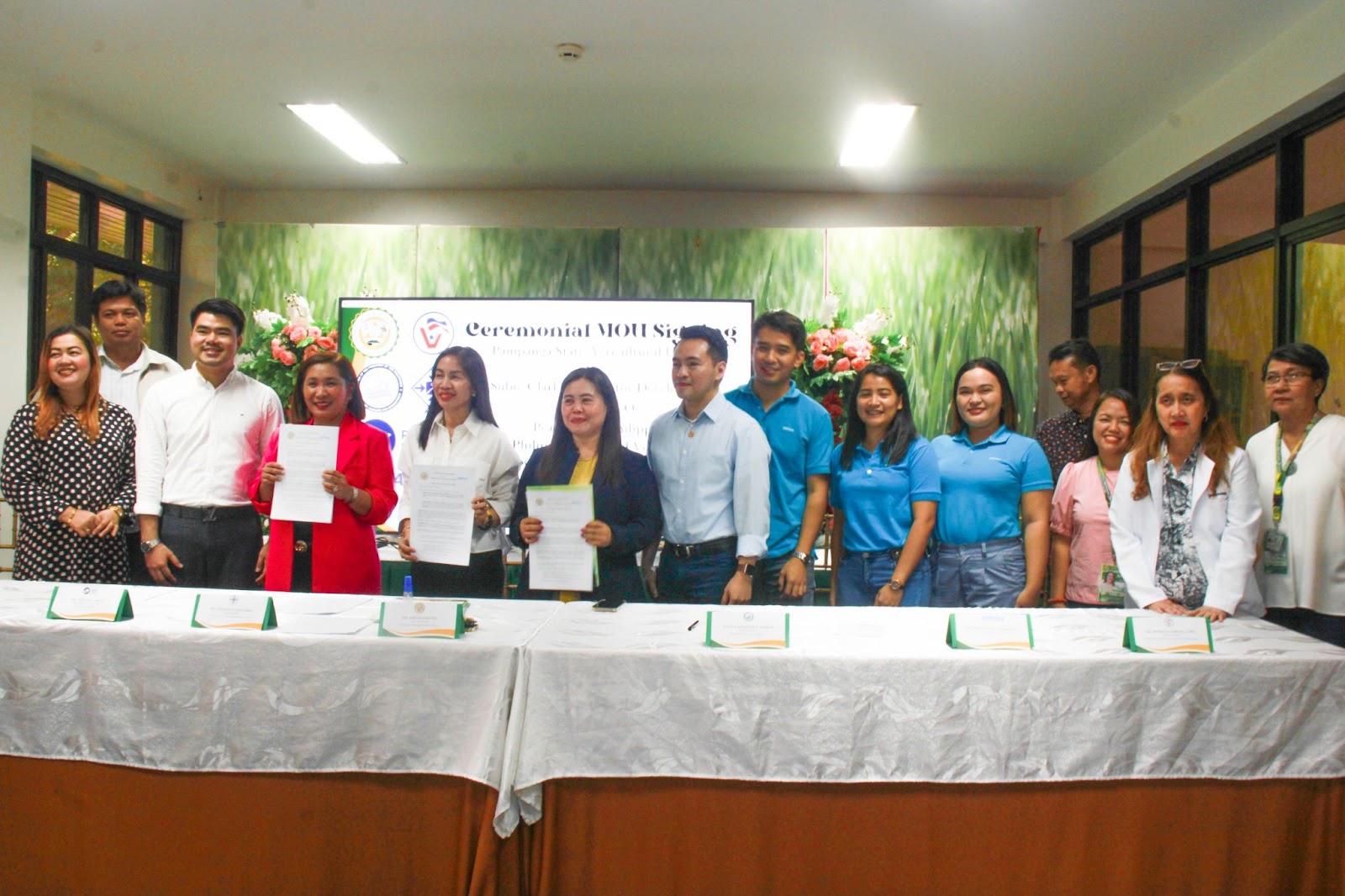 Pilmico Animal Nutrition Corporation and Pampanga State Agricultural University signed a Memorandum of Understanding for future partnerships