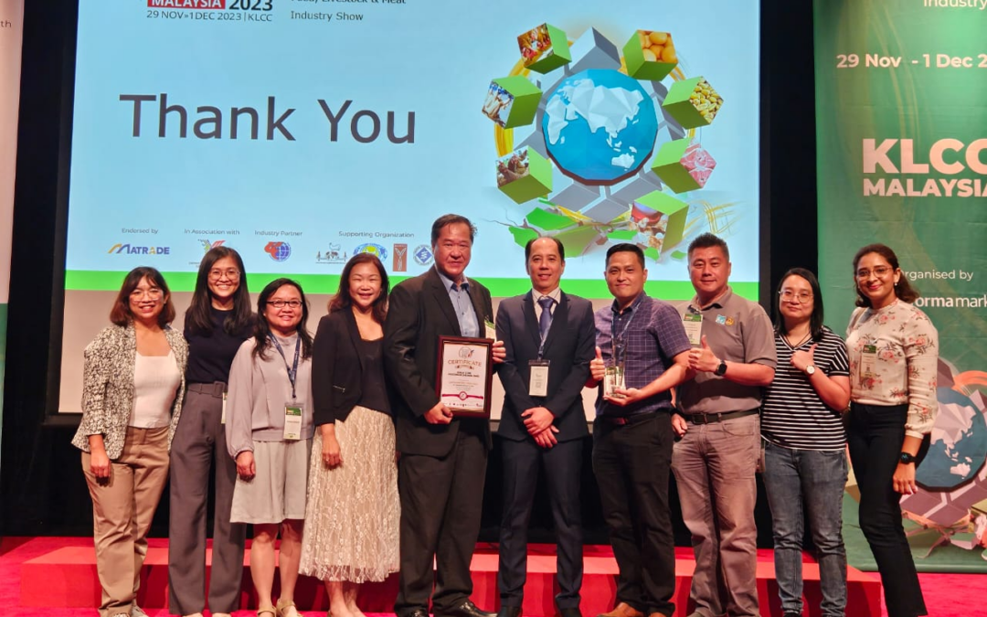 Gold Coin Malaysia takes home Outstanding Feed Mill award