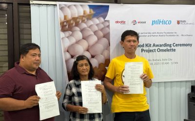 From Recovery to Resilience: Pilmico’s Livelihood Kits continue to uplift Iloilo