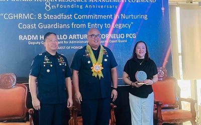 Pilmico Recognized by the Philippine Coast Guard Human Resource Management Command