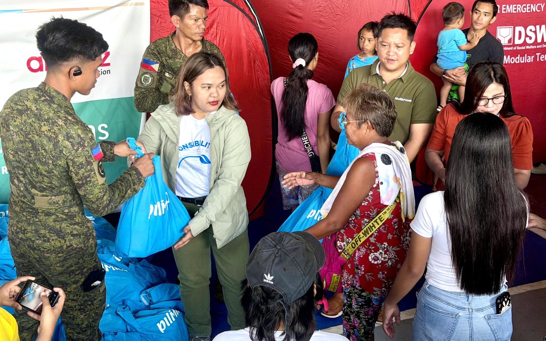 Aboitiz Foods brings aid to families affected by Habagat flooding